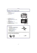 Preview for 7 page of Panasonic DMC-FP8S - Lumix Digital Camera Operating Instructions Manual
