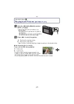Preview for 42 page of Panasonic DMC-FP8S - Lumix Digital Camera Operating Instructions Manual