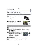 Preview for 45 page of Panasonic DMC-FP8S - Lumix Digital Camera Operating Instructions Manual