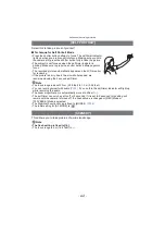 Preview for 62 page of Panasonic DMC-FP8S - Lumix Digital Camera Operating Instructions Manual
