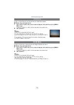 Preview for 72 page of Panasonic DMC-FP8S - Lumix Digital Camera Operating Instructions Manual