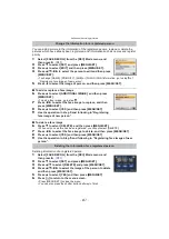 Preview for 81 page of Panasonic DMC-FP8S - Lumix Digital Camera Operating Instructions Manual