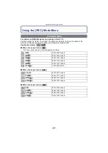Preview for 89 page of Panasonic DMC-FP8S - Lumix Digital Camera Operating Instructions Manual