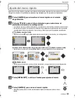 Preview for 33 page of Panasonic DMC-GH1K - Lumix Digital Camera Instrucciones De Funcionamiento