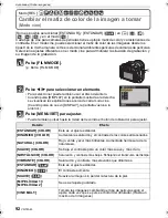 Preview for 92 page of Panasonic DMC-GH1K - Lumix Digital Camera Instrucciones De Funcionamiento