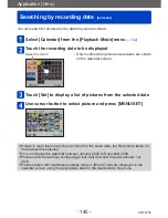 Preview for 140 page of Panasonic DMC-ZS30W Owner'S Manual