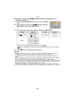 Preview for 82 page of Panasonic DMCGF2 - DIGITAL CAMERA-ADV FEATURES Instrucciones De Funcionamiento