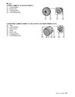 Предварительный просмотр 11 страницы Panasonic DMCGF2 - DIGITAL CAMERA-ADV FEATURES Operating Instructions Manual