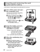 Предварительный просмотр 22 страницы Panasonic DMCTS10 Basic Operating Instructions Manual