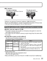 Предварительный просмотр 23 страницы Panasonic DMCTS10 Basic Operating Instructions Manual