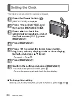 Предварительный просмотр 24 страницы Panasonic DMCTS10 Basic Operating Instructions Manual