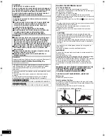 Preview for 2 page of Panasonic DMP-BD60GN Operating Instructions Manual