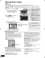 Preview for 24 page of Panasonic DMP-BD60GN Operating Instructions Manual