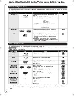 Preview for 6 page of Panasonic DMP-BD70V - Blu-ray Disc/VHS Multimedia... Operating Instructions Manual