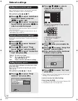 Preview for 18 page of Panasonic DMP-BD70V - Blu-ray Disc/VHS Multimedia... Operating Instructions Manual