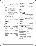 Preview for 44 page of Panasonic DMP-BD70V - Blu-ray Disc/VHS Multimedia... Operating Instructions Manual