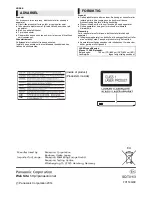 Предварительный просмотр 36 страницы Panasonic DMP-BDT260 Operating Instructions Manual