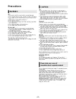 Preview for 2 page of Panasonic DMP-BDT271 Operating Instructions Manual