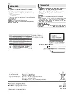 Preview for 38 page of Panasonic DMP-BDT271 Operating Instructions Manual