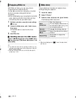 Preview for 22 page of Panasonic DMP-BDT330 Operating Instructions Manual