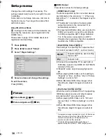 Preview for 30 page of Panasonic DMP-BDT330 Operating Instructions Manual