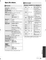 Preview for 43 page of Panasonic DMP-BDT330 Operating Instructions Manual