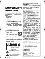 Preview for 2 page of Panasonic DMP-BDT330 Owner'S Manual