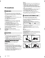 Preview for 2 page of Panasonic DMP-BDT460 Operating Instructions Manual