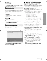 Preview for 13 page of Panasonic DMP-BDT460 Operating Instructions Manual