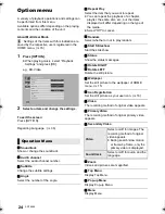 Preview for 24 page of Panasonic DMP-BDT460 Operating Instructions Manual