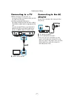 Предварительный просмотр 7 страницы Panasonic DMP-MST60 Operating Instructions Manual