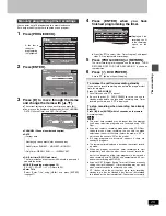 Предварительный просмотр 25 страницы Panasonic DMR-E60S Operating Instructions Manual