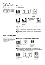 Предварительный просмотр 2 страницы Panasonic EASA-PHONE KX-T30830 Station User'S Manual