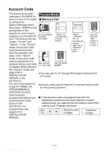 Предварительный просмотр 5 страницы Panasonic EASA-PHONE KX-T30830 Station User'S Manual