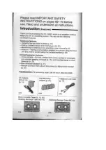 Preview for 2 page of Panasonic EASE-PHONE KX-T4400 Operating Instructions Manual