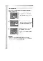 Preview for 27 page of Panasonic EASE-PHONE KX-T4400 Operating Instructions Manual