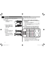 Предварительный просмотр 6 страницы Panasonic EH-HW58 Operating Instructions Manual