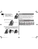 Предварительный просмотр 10 страницы Panasonic EH-HW58 Operating Instructions Manual