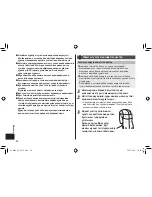 Предварительный просмотр 34 страницы Panasonic EH-HW58 Operating Instructions Manual