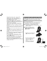 Предварительный просмотр 37 страницы Panasonic EH-HW58 Operating Instructions Manual