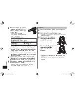 Предварительный просмотр 38 страницы Panasonic EH-HW58 Operating Instructions Manual