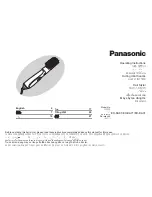 Panasonic EH-KA81 Operating Instructions Manual preview