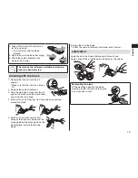 Предварительный просмотр 15 страницы Panasonic ER-GB80 Operating Instructions Manual