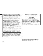 Preview for 18 page of Panasonic ER-GB80 Operating Instructions Manual