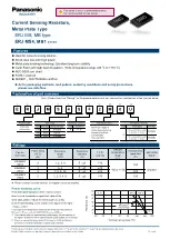 Panasonic ERJ MS4 Series Manual preview