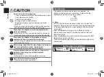 Preview for 8 page of Panasonic ES-EU20 Operating Instructions Manual