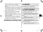 Preview for 21 page of Panasonic ES-EU20 Operating Instructions Manual