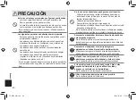 Preview for 40 page of Panasonic ES-EU20 Operating Instructions Manual