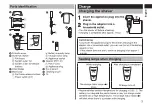 Preview for 3 page of Panasonic ES-LC20 Operating Instructions Manual