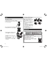 Предварительный просмотр 8 страницы Panasonic ES-RT53 Operating Instructions Manual